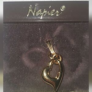 Vintage Napier Heart Pendant